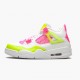 Jordan 4 Retro White Lemon Pink Dame/Herre CV7808-100 Jordan sko