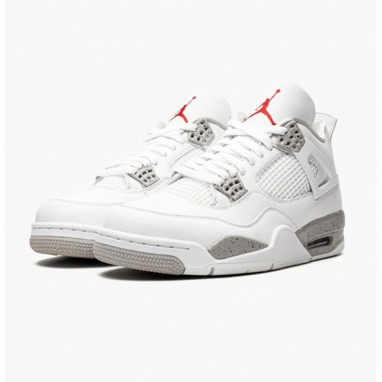 Jordan 4 Retro White Oreo Herre CT8527-100 Jordan sko