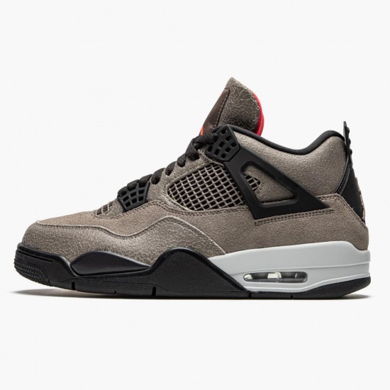 Off-White x Jordan 4 Retro Taupe Haze Dame/Herre DB0732-200 Jordan sko