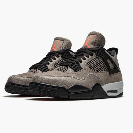 Off-White x Jordan 4 Retro Taupe Haze Dame/Herre DB0732-200 Jordan sko