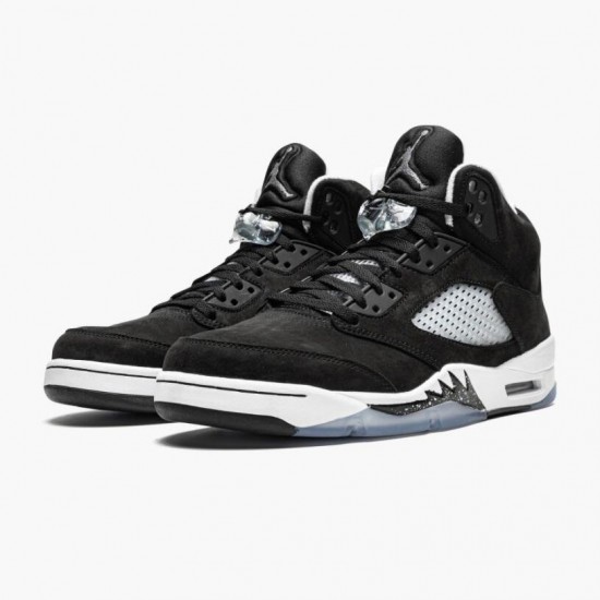 Jordan 5 Oreo 2021 Black White Cool Grey Dame/Herre CT4838-011 Jordan sko