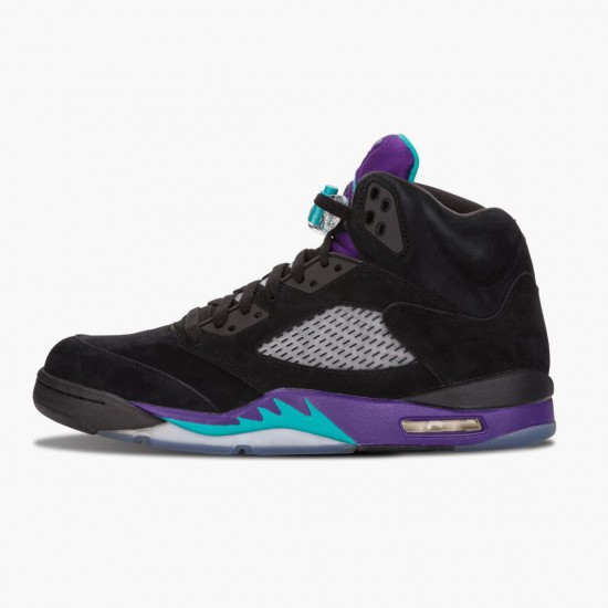 Jordan 5 Retro Black Grape Dame/Herre 136027-007 Jordan sko