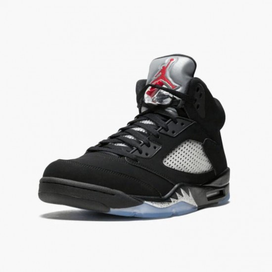 Jordan 5 Retro Black Dame/Herre 845035-003 Jordan sko