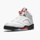 Jordan 5 Retro Fire Red Silver Tongue Herre DA1911-102 Jordan sko