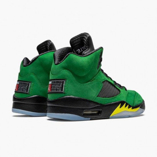 Jordan 5 Retro SE Oregon Green Yellow Dame/Herre CK6631-307 Jordan sko