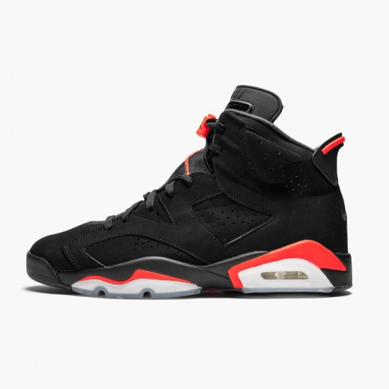 Jordan 6 Retro Black Infrared Herre 384664-060 Jordan sko