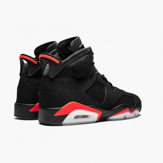 Jordan 6 Retro Black Infrared Herre 384664-060 Jordan sko