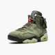 Travis Scott x Jordan 6 Retro Olive Dame/Herre CN1084-200 Jordan sko