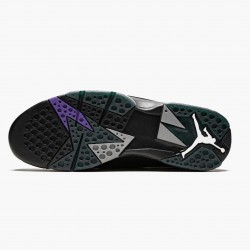 Jordan 7 Retro Ray Allen Black Fierce Purpler Dark Stee Herre 304775-053 Jordan sko