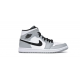 Jordans 1 Mid Light Smoke Gray 554724 092 Gray Jordan Sko