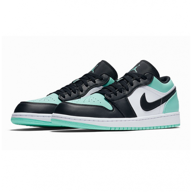 Jordans 1 Low Emerald Rise Green 553558-117 grøn Jordan Sko