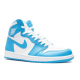 Jordans 1 High UNC' Blue Blue 555088 117 blå Jordan Sko