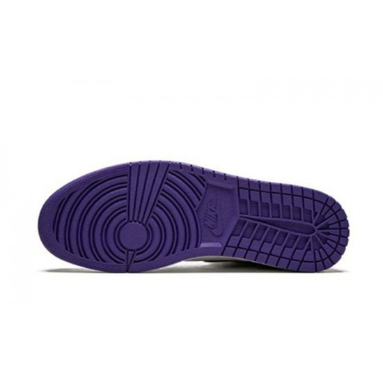 Jordans 1 High Court Purple 555088 501 Lilla Jordan Sko