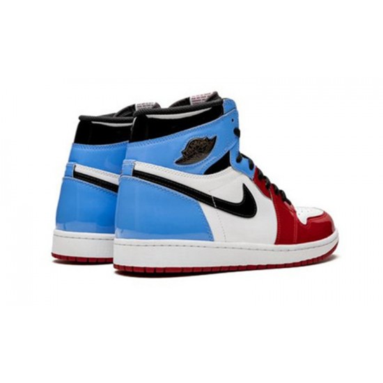 Jordans 1 High Fearless Blue Red CK5666-100 blå rød Jordan Sko