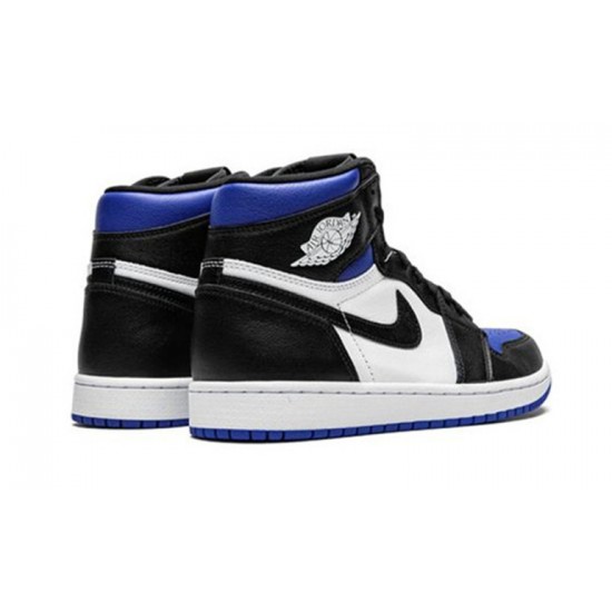 Jordans 1 High OG “Royal Toe BLACK 555088 041 sort Jordan Sko