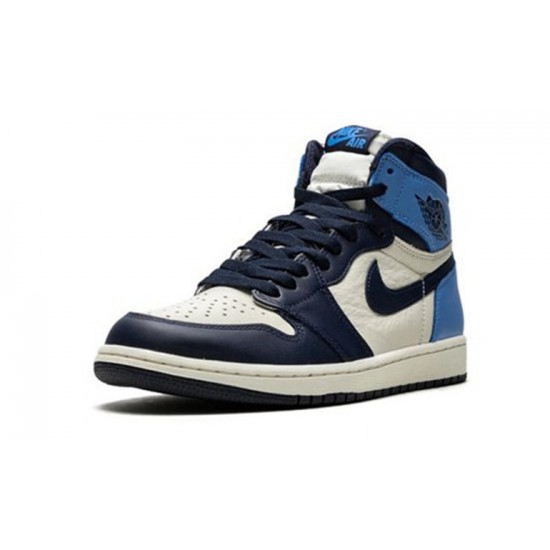 Jordans 1 High OG “Obsidian 555088 140 Sail Jordan Sko