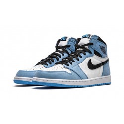 Jordans 1 High University Blue Blue 555088-134 blå Jordan Sko