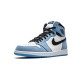 Jordans 1 High University Blue Blue 555088-134 blå Jordan Sko