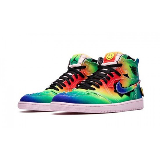 Jordans 1 High OG “J Balvin” MULTI COLOR DC3481 900 Jordan Sko