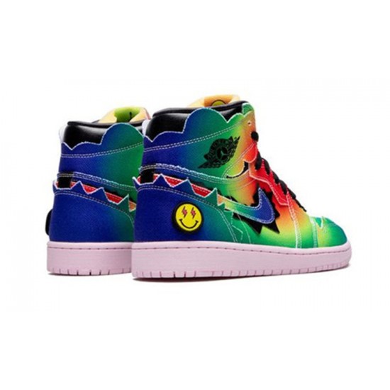 Jordans 1 High OG “J Balvin” MULTI COLOR DC3481 900 Jordan Sko