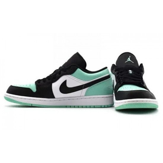 Jordans 1 Low Emerald Rise Green 553558-117 grøn Jordan Sko