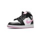 Jordans 1 Mid White Black Light Arctic Pink White 555112 103 hvid Jordan Sko