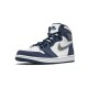 Jordans 1 High night Navy WHITE DC1788 100 hvid Jordan Sko