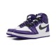 Jordans 1 High OG GS “Court Purple 575441 500 Lilla Jordan Sko