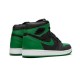 Jordans 1 High Pine Green BLACK 555088 030 sort Jordan Sko