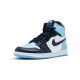 Jordans 1 High UNC Patent Leather OBSIDIAN CD0461 401 blå Jordan Sko