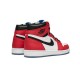 Jordans 1 High Spiderman GYM RED 555088 602 rød Jordan Sko