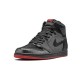 Jordans 1 High Gina BLACK CD7071 001 sort Jordan Sko