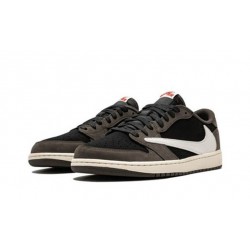 Jordans 1 Low Mocha BLACK CQ4277 001 sort Jordan Sko