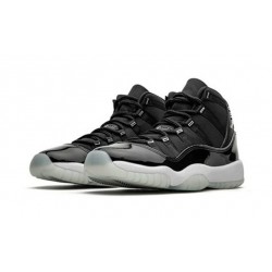 Jordans 11th Anniversary BLACK 378038 011 sort Jordan Sko