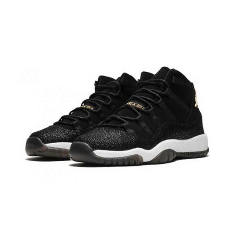 Jordans 11 Heiress BLACK 852625 030 sort Jordan Sko