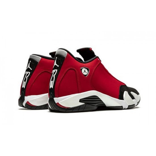 Jordans 14 Gym Red BLACK 487471 006 sort Jordan Sko