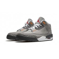 Jordans 3 Cool Grey Grey CT8532-012 Grey Jordan Sko