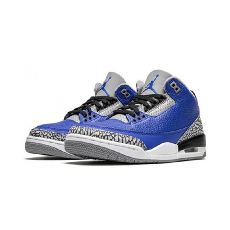 Jordans 3 Royal Cement VARSITY ROYAL CT8532 400 Jordan Sko