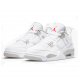 Jordans 4 White Oreo WHITE CT8527 100 hvid Jordan Sko