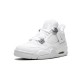 Jordans 4 Pure Money WHITE 408452 100 hvid Jordan Sko