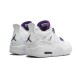 Jordans 4 Retro Metallic Purple WHITE 408452 115 hvid Jordan Sko