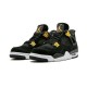 Jordans 4 Retro Royalty Black 308497 032 sort Jordan Sko