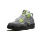 Jordans 4 Neon COOL GREY CT5342 007 Grey Jordan Sko