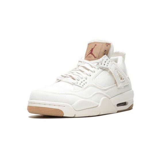 Jordans 4 s White WHITE AO2571 100 hvid Jordan Sko