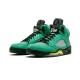 Jordans 5 Retro Oregon Ducks BLACK 454803 535 sort Jordan Sko