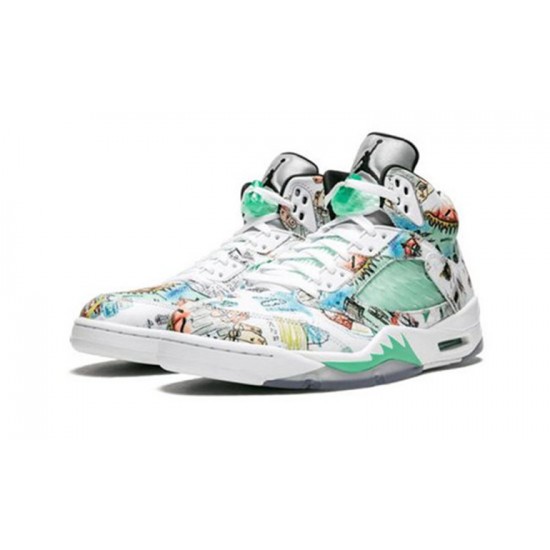 Jordans 5 Wings MULTI COLOR AV2405 900 Multi Color Jordan Sko