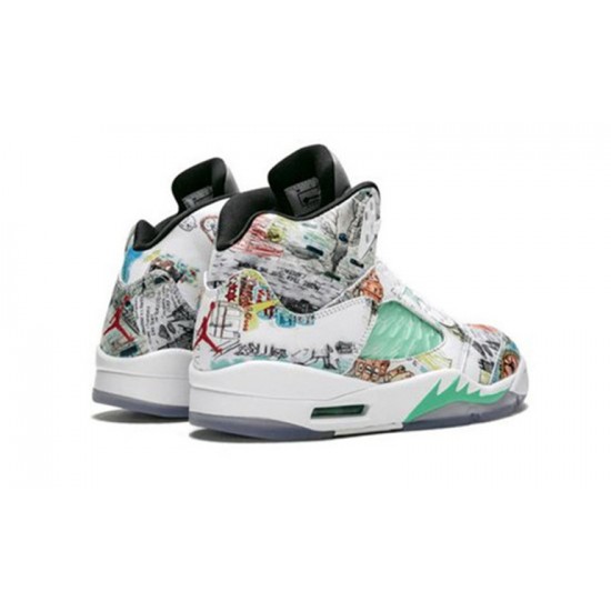 Jordans 5 Wings MULTI COLOR AV2405 900 Multi Color Jordan Sko