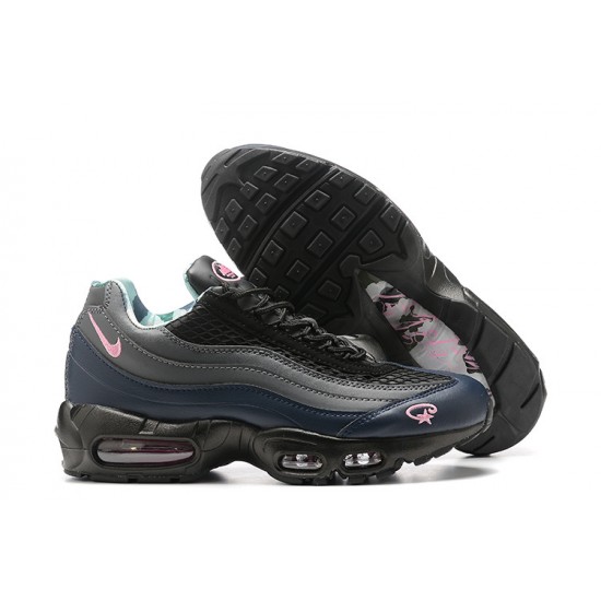 Corteiz x Nike Air Max 95 TT Herre Pink Beam Sort Løbesko FB2709-001