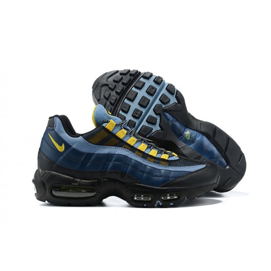 Nike Air Max 95 TT Herre Blå Gul Løbesko 