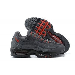 Nike Air Max 95 TT Herre Grå Rød og Sort Løbesko